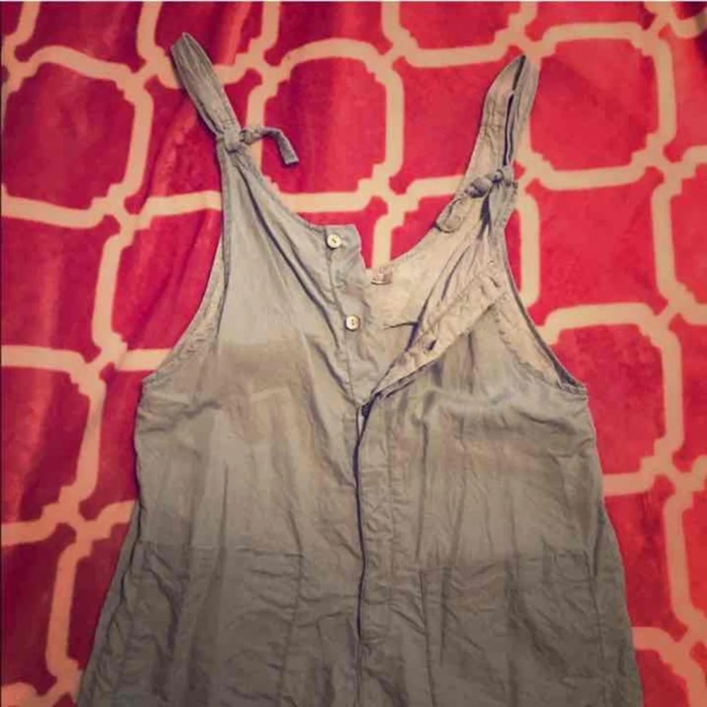 ZARA denim romper